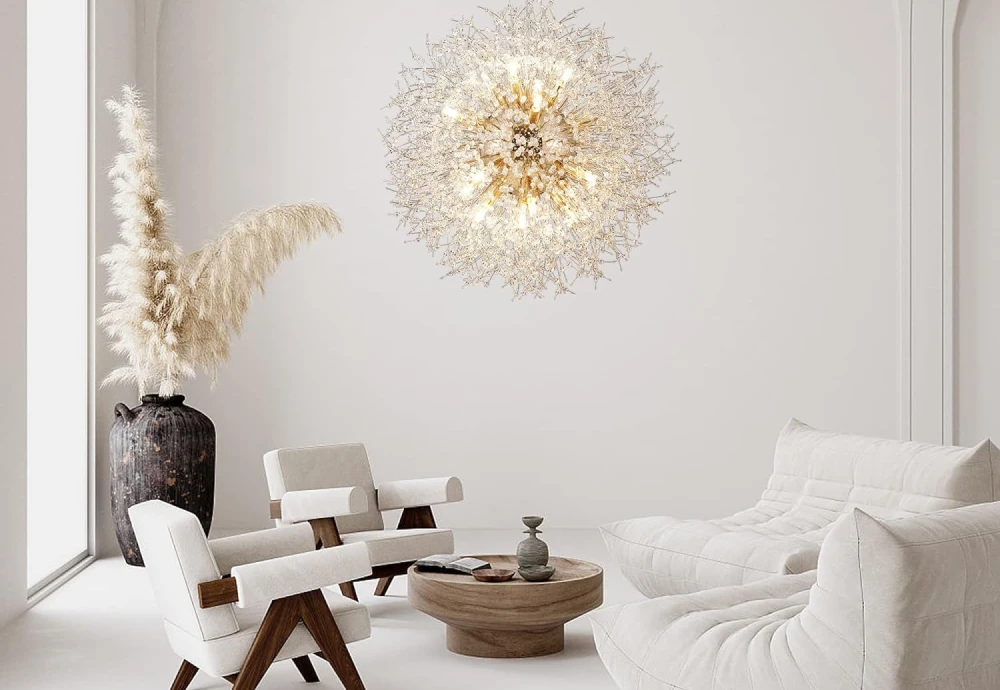 globe shaped chandelier